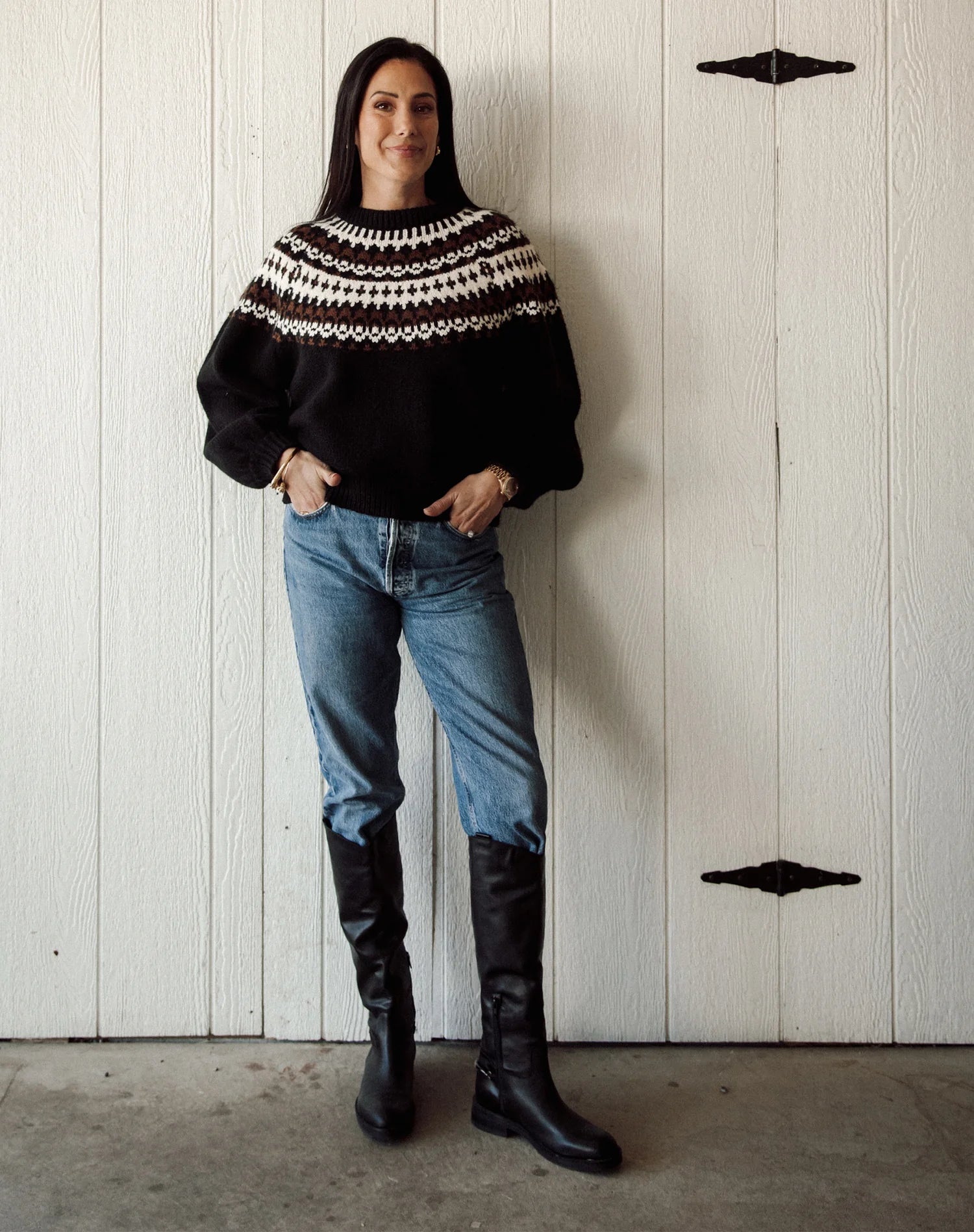 Fair Isle Jacquard Sweater | BTL