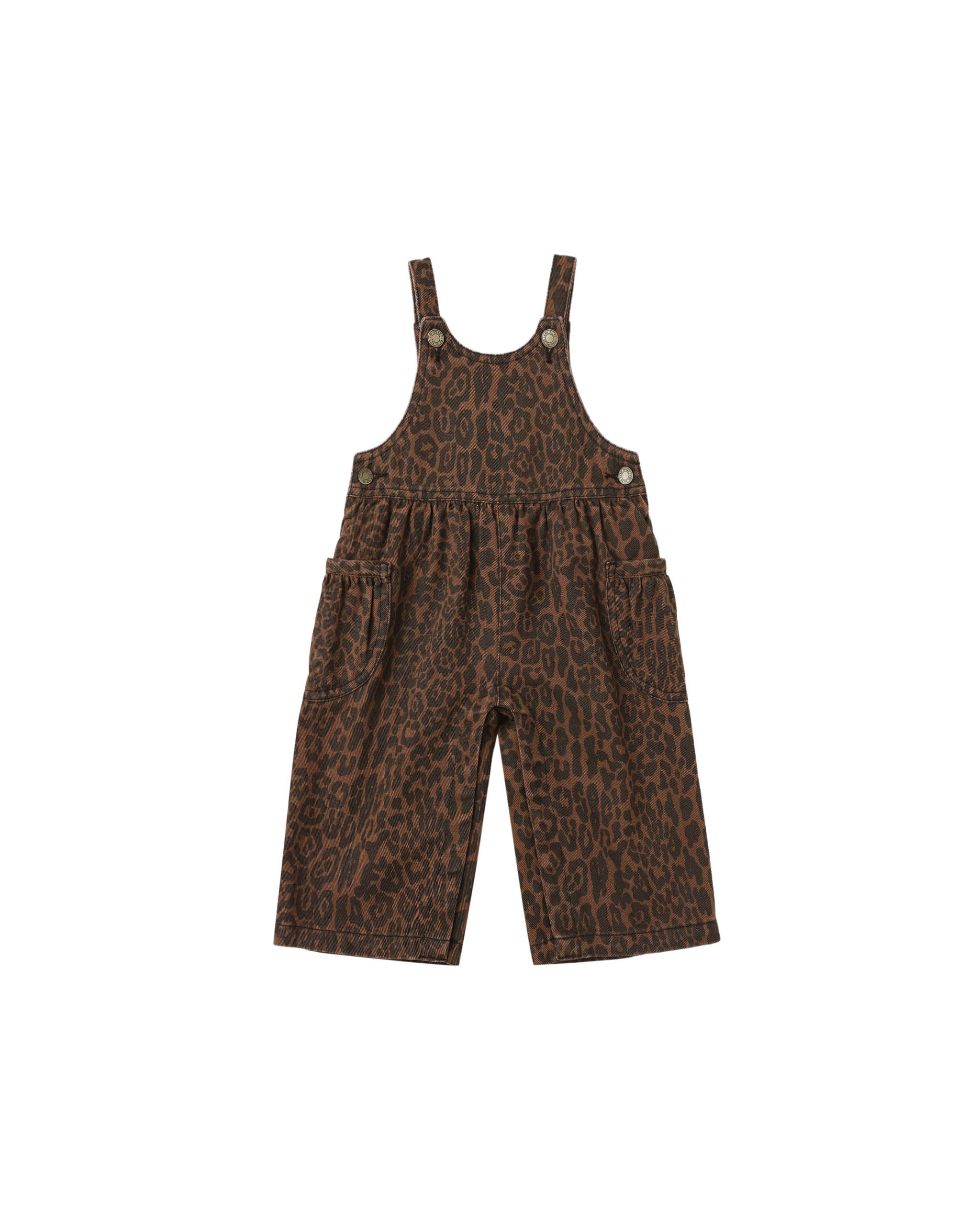 Wide Leg Leopard Overall | Rylee & Cru