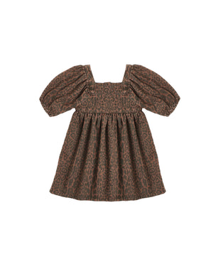 Greta Dress Leopard | Rylee & Cru
