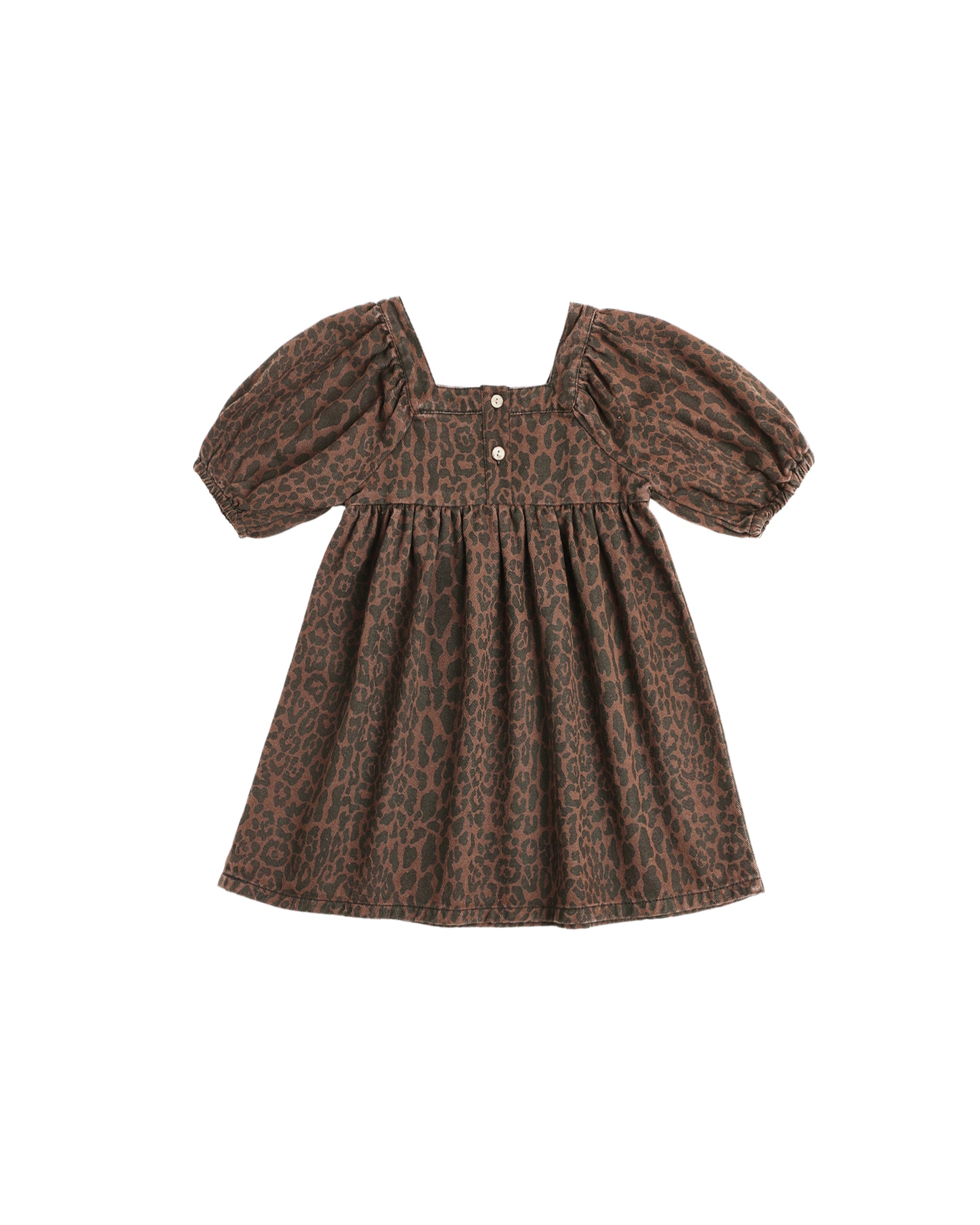 Greta Dress Leopard | Rylee & Cru