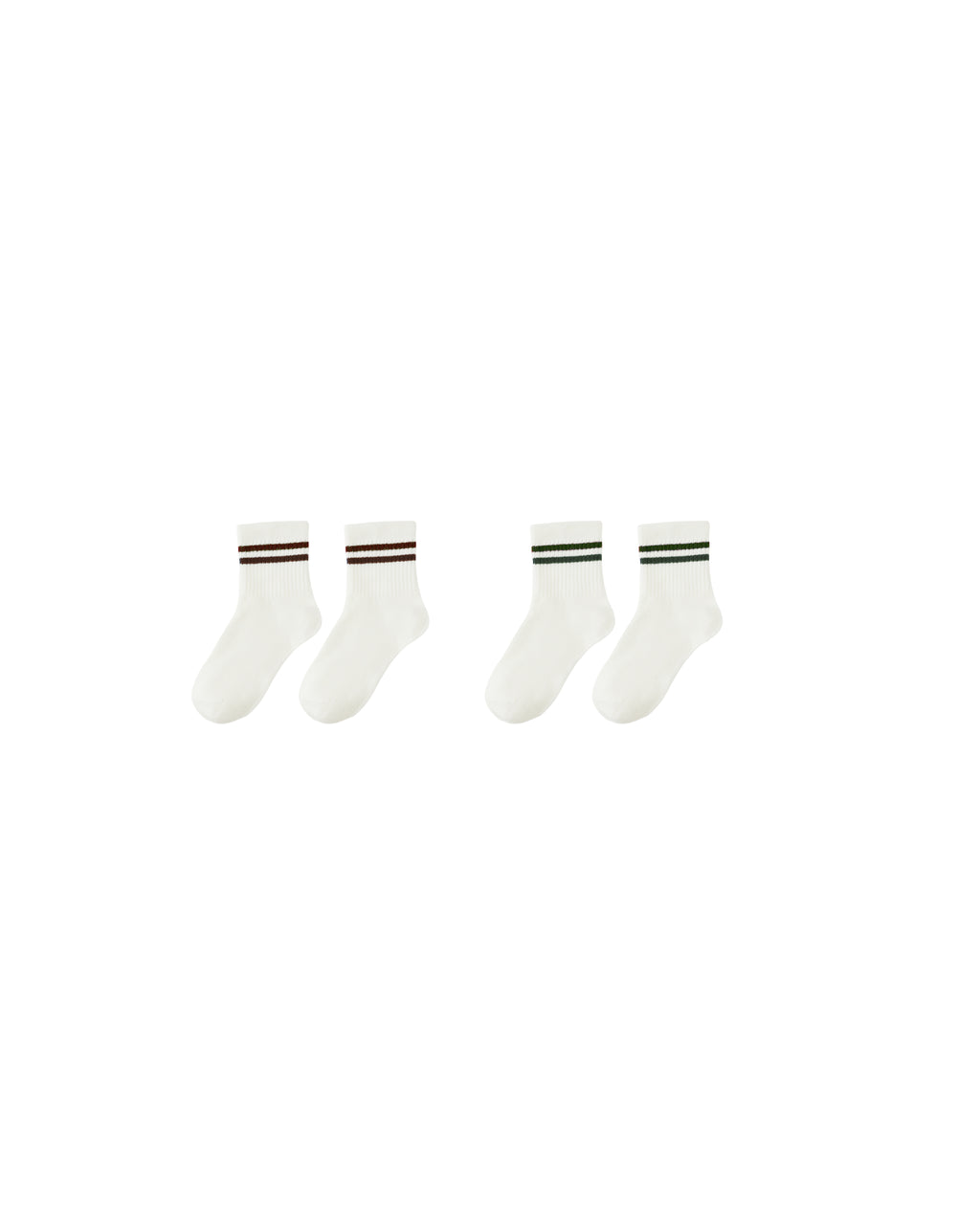 Stripe Socks - Set of 2 | Rylee & Cru