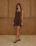 Maeve Mini Dress Leopard | Rylee & Cru