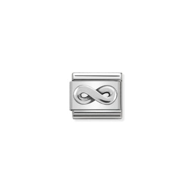 Silver Infinity Symbol - Composable Link | Nomination Italy