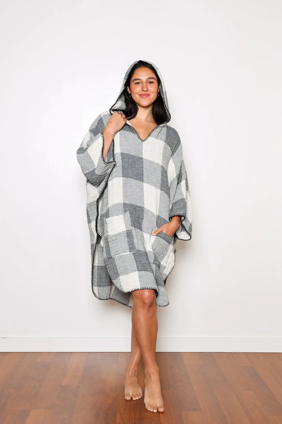 Limited Edition Plaid Cocoon - Women's | Tofino Towel