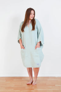 The Cocoon Surf Poncho - Sage O/S | Tofino Towel