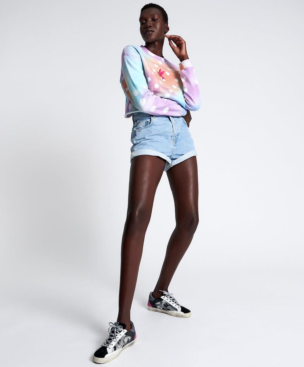 Best Blue Denim Shorts - One Teaspoon - SALE