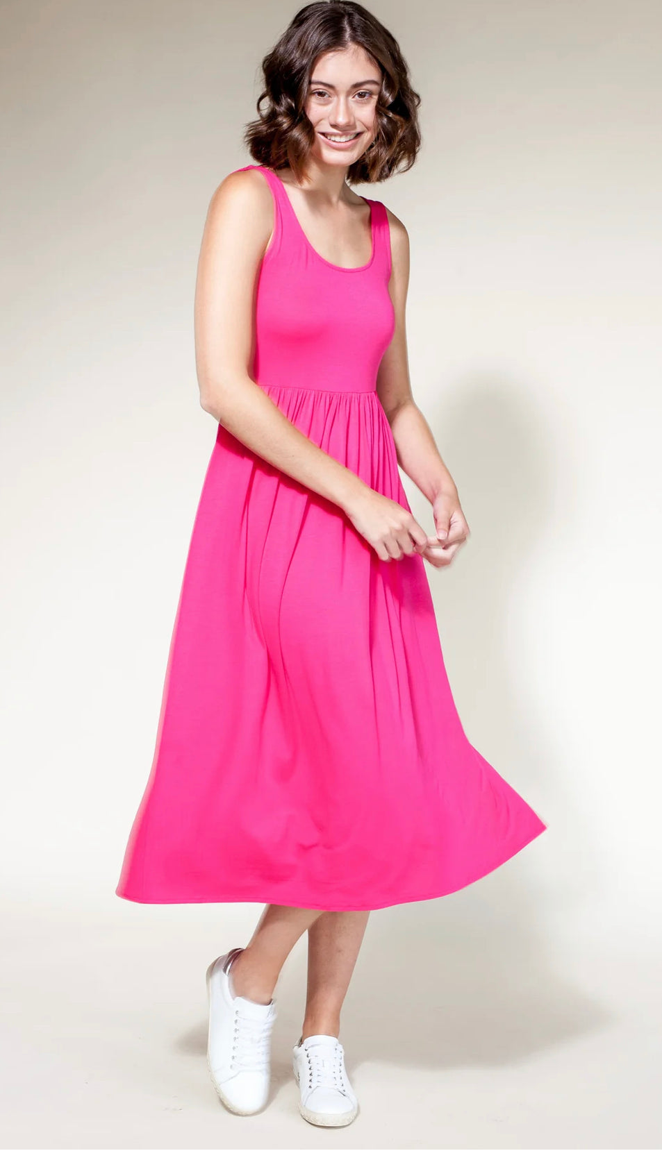 Lorna Dress - Pink Martini