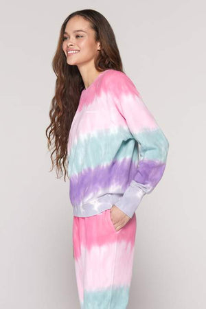 Tie Dye Bridget Raglan Sweatshirt - Spiritual Gangster
