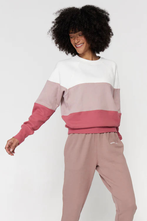 Triblock Bridget Raglan Sweatshirt - Spiritual Gangster