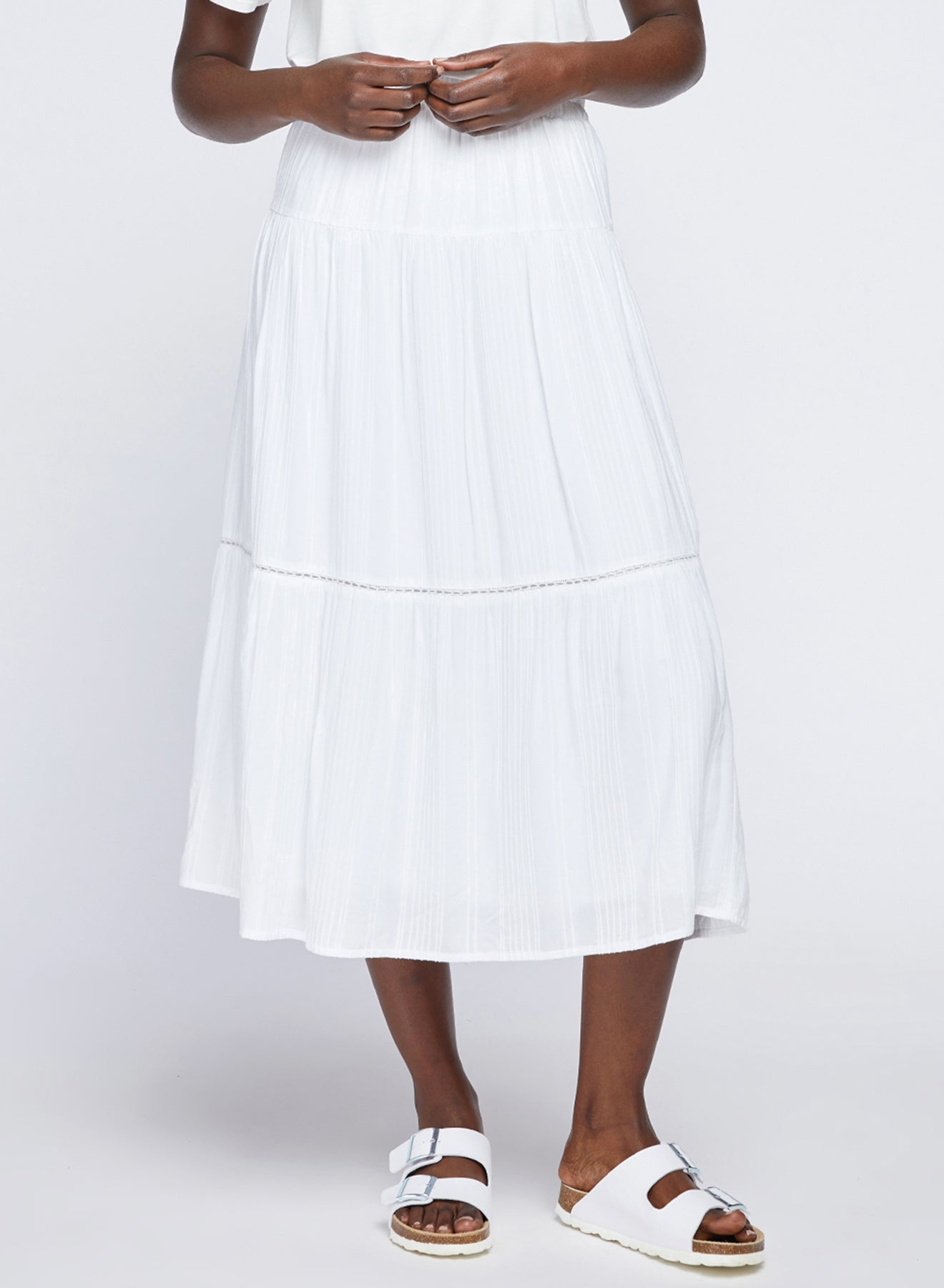 Santorini Skirt - Gentle Fawn - SALE