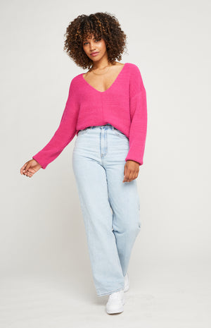 Clarkson Pullover - Wild Orchid - Gentle Fawn