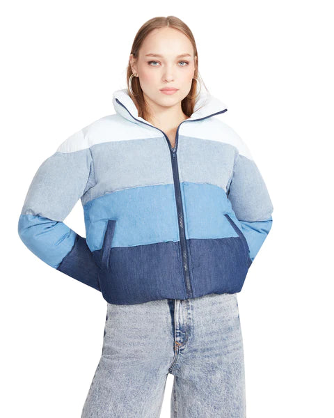 Steve madden puffer jacket hot sale