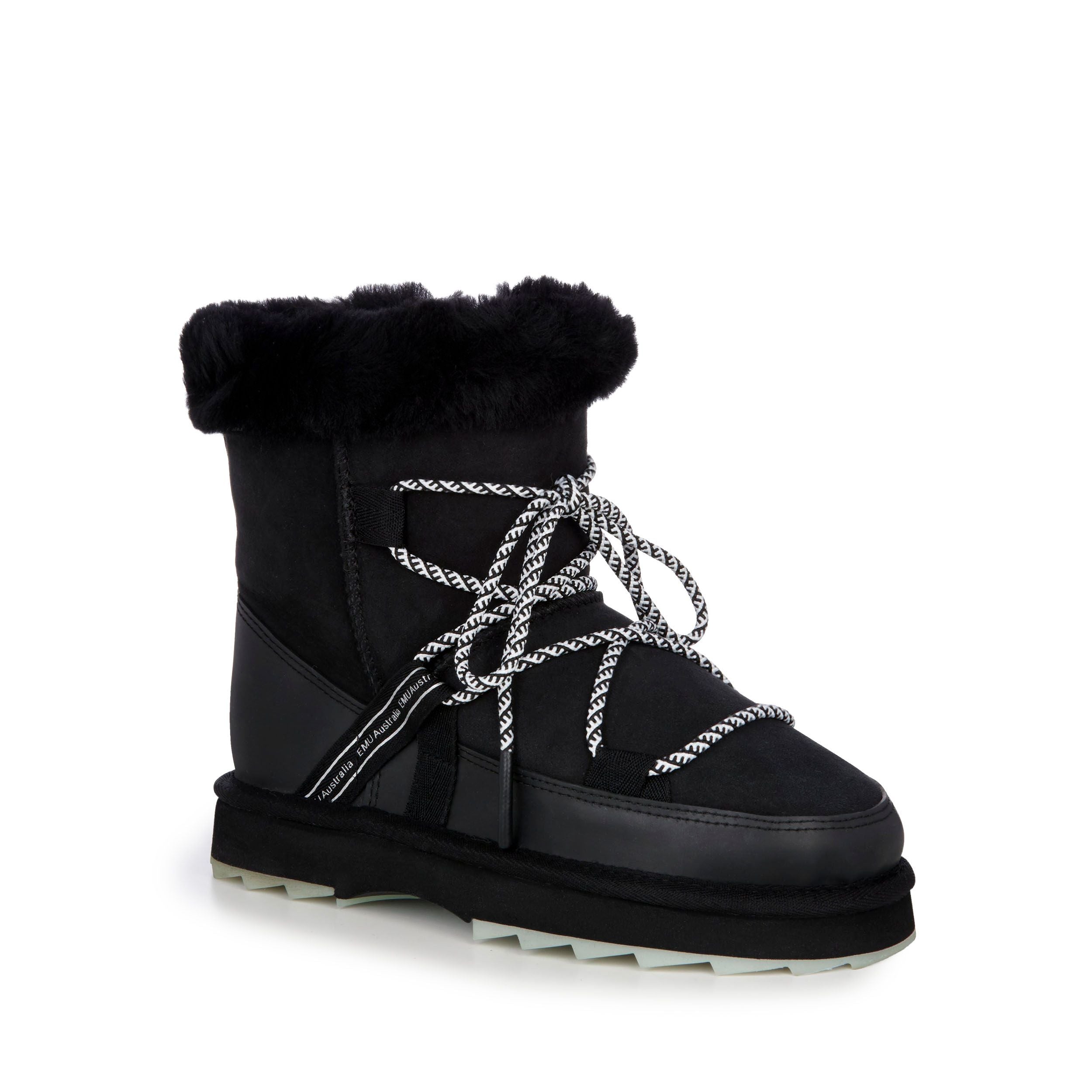 Blurred Boot - Black - EMU Australia